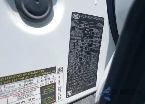 2019 Land Rover Range Rover Velar P250 S из США, поврежденный, VIN SALYB2EX2KA214461